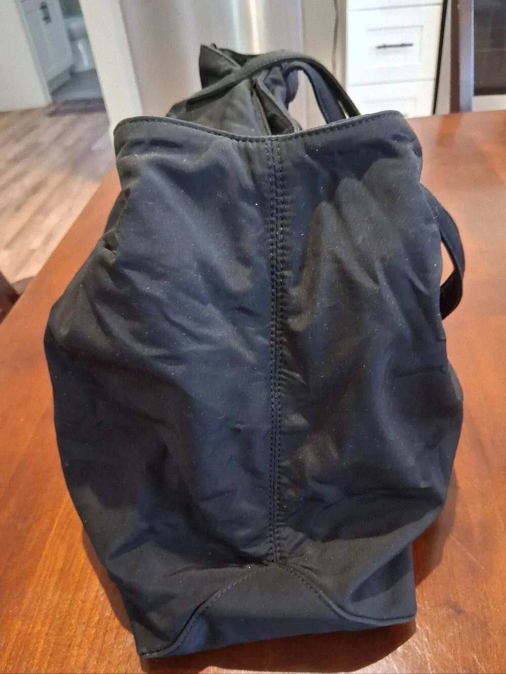 Bottega Veneta Black Nylon Shoulder Tote - Picture 6 of 14